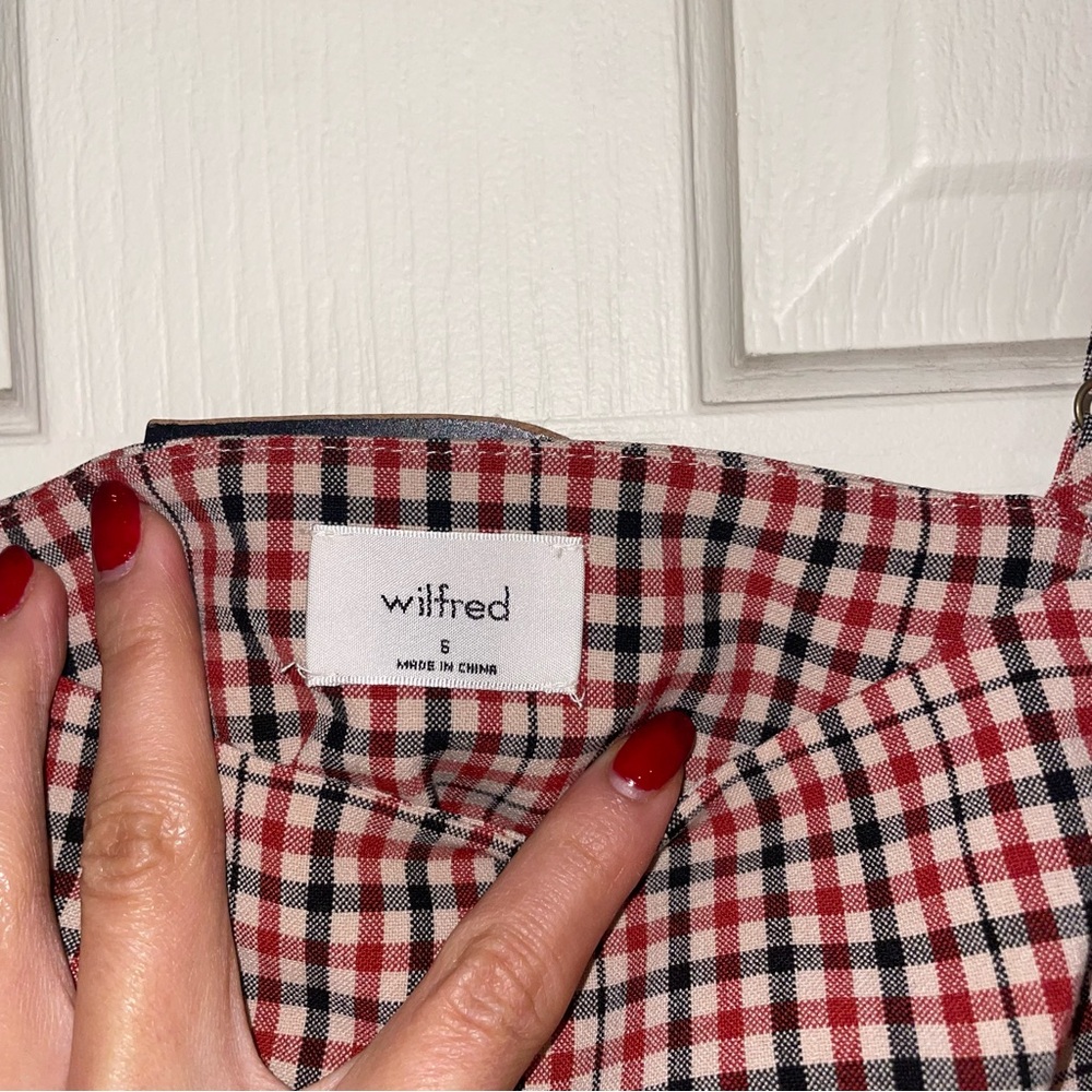 Wilfred Plaid Dress - Picture 5 of 7